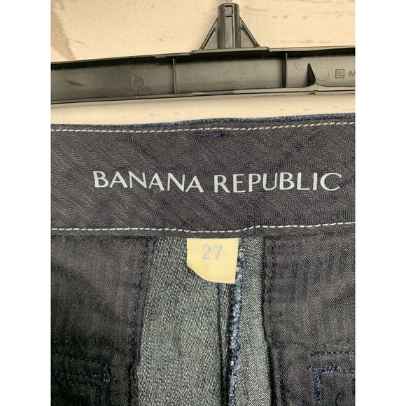 Banana Republic Jeans Womens 27 Skinny Ankle‎ Dark Wash Denim Casual - Picture 3 of 8